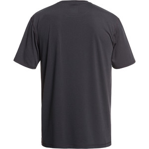 2019 Quiksilver Bubble Logo Short Sleeve T-Shirt Rash Vest Tarmac EQYWR03151
